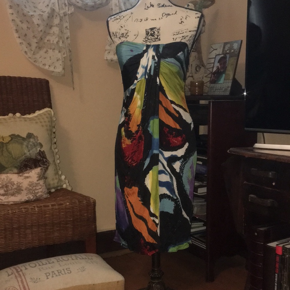 Ted Baker London strapless dress